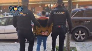 Detención del ciberacosador en Moratalaz