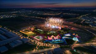 El 'Estadio Shakira' o 'Macondo Park', lugar que construirá la cantante colombiana en el Iberdrola Music de Villaverde para llevar a cabo su residencia