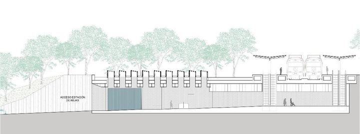 Proyecto estación de Cercanías en Las Rejas