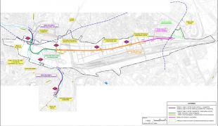 Posibles trazados para la ampliación de Metro hasta Madrid Nuevo Norte