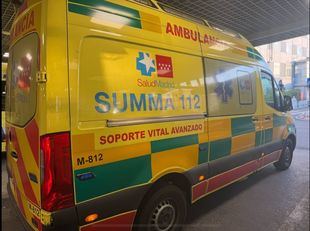 Imagen de archivo de una ambulancia del Summa112