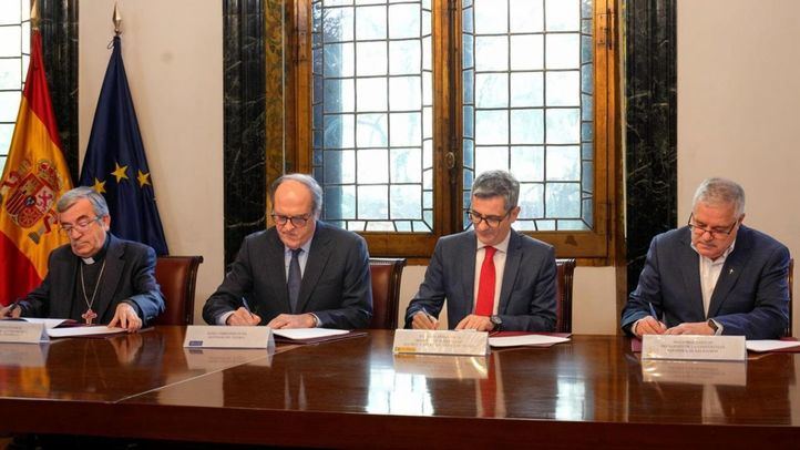 Firma del acuerdo para la reparación de las víctimas de abusos de la Iglesia
