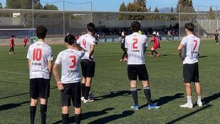 Jugadores de uno de los equipos del Quijorna