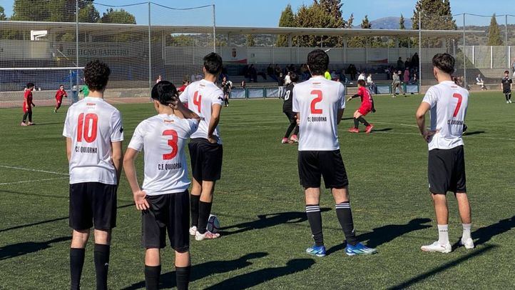 Jugadores de uno de los equipos del Quijorna