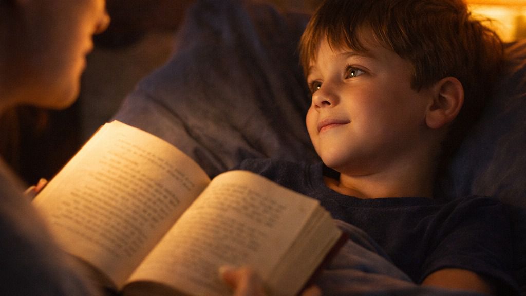 El niño que todavía escucha cuentos en la era de las pantallas