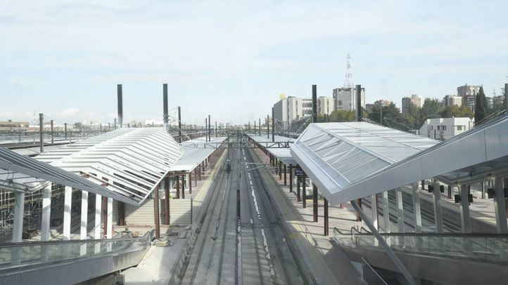 Nuevas vías en la estación de Chamartín