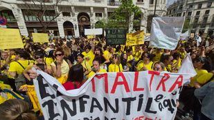 Movilización de las trabajadoras de la Educación Infantil madrileña