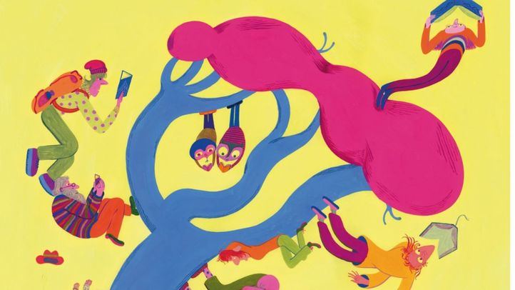 Detalle del cartel de la 85ª Feria del Libro de Madrid