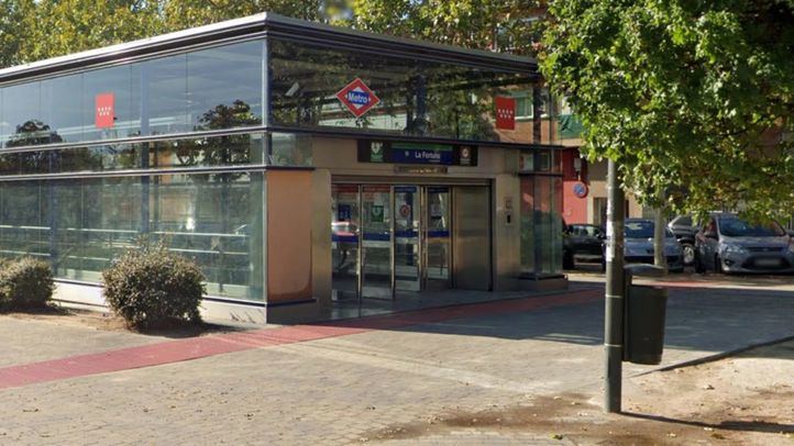 Estación de Metro La Fortuna en Leganés