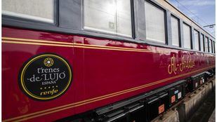 El tren turístico de lujo Al Andalus comienza su nueva temporada este domingo con nueva imagen.