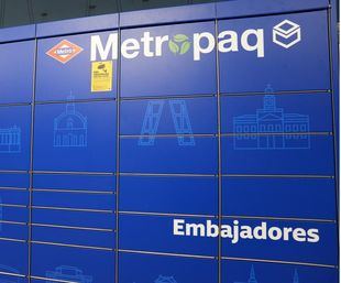 El Metro de Madrid, punto de recogida de paquetes en taquillas inteligentes