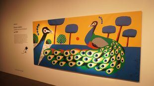 Una de las obras de 'Icónica Madrid'