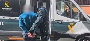 Uno de los detenidos en la 'Operación Traviesa', en Arganda del Rey