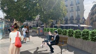 Render que simula el resultado de la remodelación de la plaza de Tirso de Molina