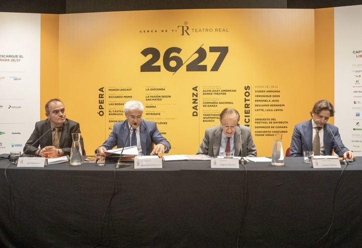 Joan Matabosch, Ignacio García-Belenguer, Gregorio Marañón y Gustavo Gimeno