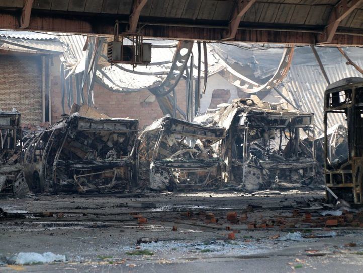 Madrid cede a Burgos 40 autobuses tras perder la mitad de su flota en un incendio