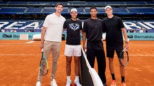 El Bernabéu se transforma en pista de tenis para el Mutua Madrid Open 2026