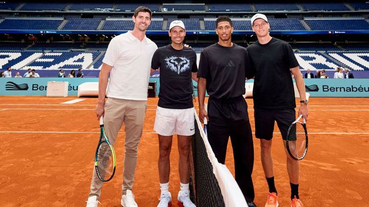 El Mutua Madrid Open estrena pista en el Bernabéu