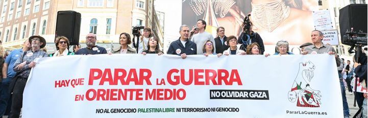 Cientos de ciudades se movilizan por la paz en Oriente Próximo