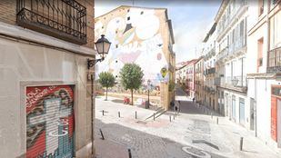 Plaza de Xosé Tarrío, en Lavapiés