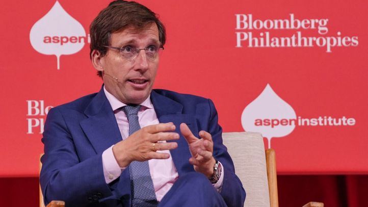 Almeida durante su intervención en el foro Bloomberg CityLab