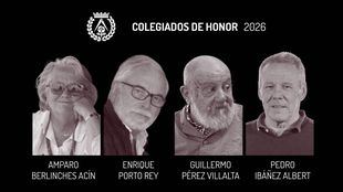 Colegiados de Honor del COAM