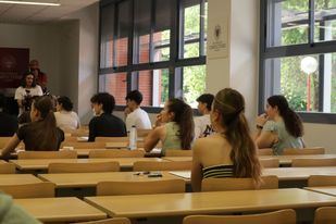 estudiantes en la Prueba de Acceso a la Universidad