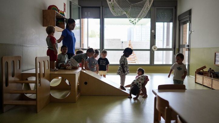 El aula de una escuela infantil