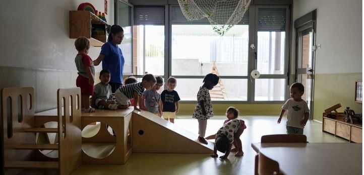 El aula de una escuela infantil