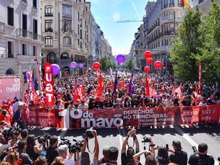 La crisis de la vivienda centra los discursos de un Primero de Mayo en clave regional