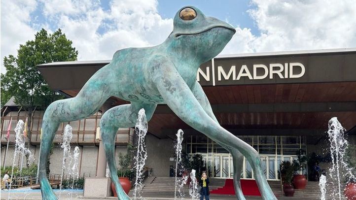 La Rana de la fortuna se muda de Recoletos a Torrelodones