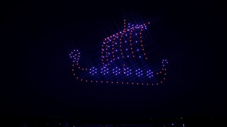 Espectáculo de drones