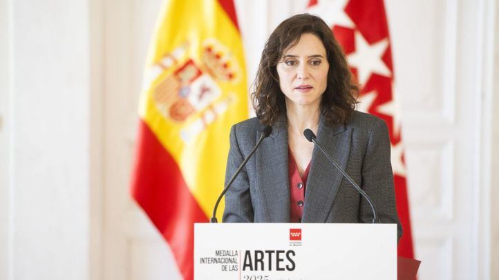 Isabel Díaz Ayuso, presidenta de la Comunidad de Madrid.