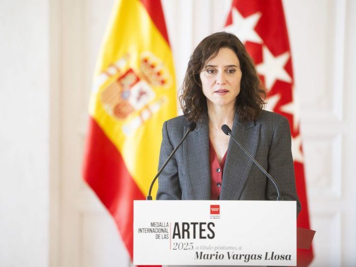 Isabel Díaz Ayuso, presidenta de la Comunidad de Madrid.