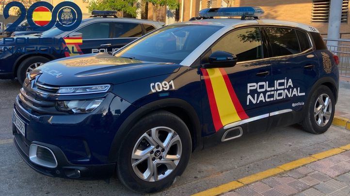 Coche de la Policía Nacional.