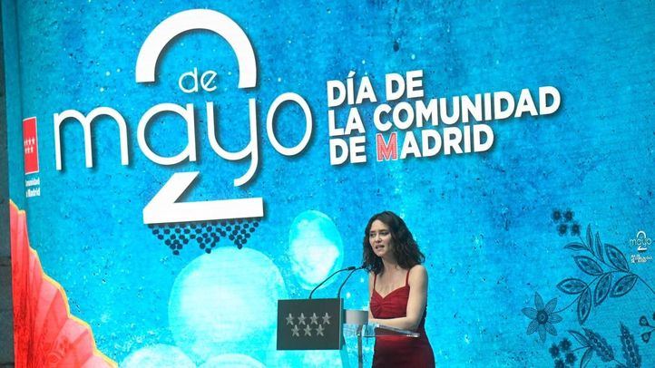 Ayuso en el Dos de Mayo