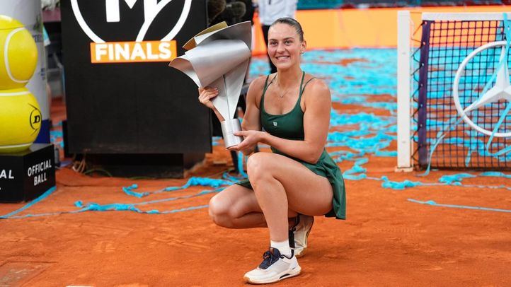 Marta Kostyuk conquista el Mutua Madrid Open tras imponerse a Mirra Andreeva