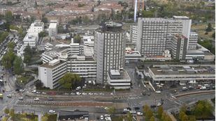 Vistas del Hospital La Paz