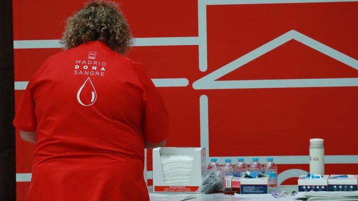 Archivo: Maratón de donación de sangre en la Real Casa de Correos