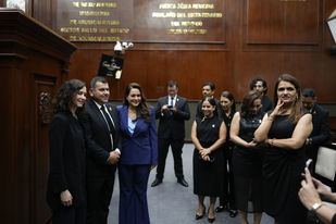 La presidenta de la Comunidad de Madrid recibió la Medalla de Aguascalientes.