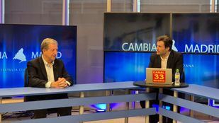 Entrevista al alcalde de Villanueva de la Cañada, Luis Partida, en Canal 33 TV