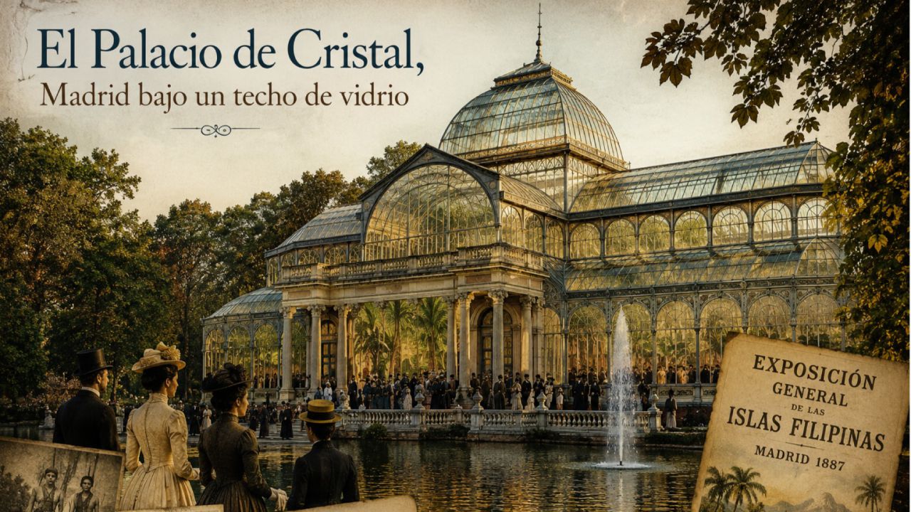 El Palacio de Cristal, Madrid bajo un techo de vidrio