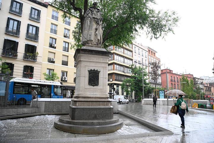 Plaza de Tirso de Molina tras su rehabilitación