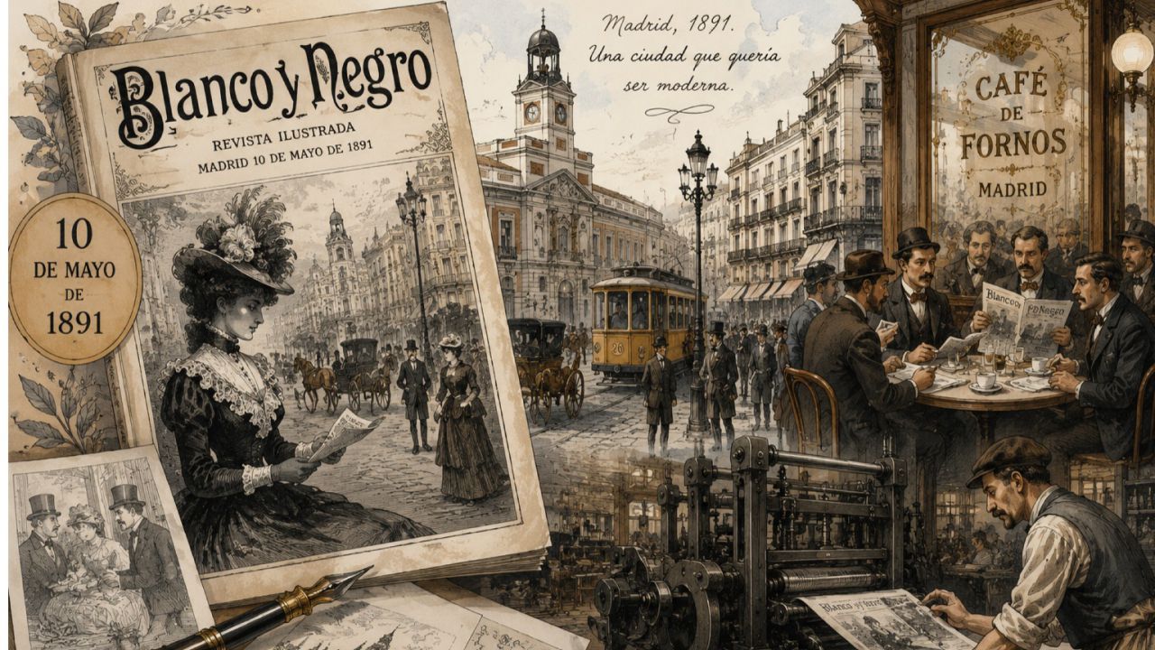 Antes de las pantallas, Madrid soñó en papel satinado