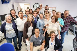 Visita al Centro Municipal de Atención Integral Neurocognitiva Doctor Salgado Alba