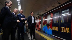 El Metro se ambienta para la Copa del Mundo de Fútbol