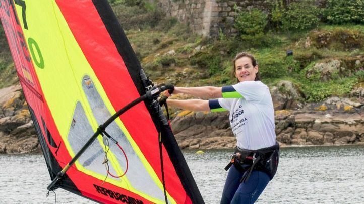 Elena Boyé, campeona de España de Windsurfer