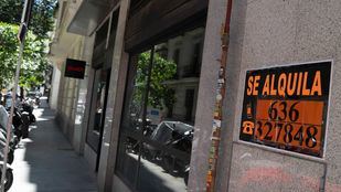 Cartel de 'Se alquila'