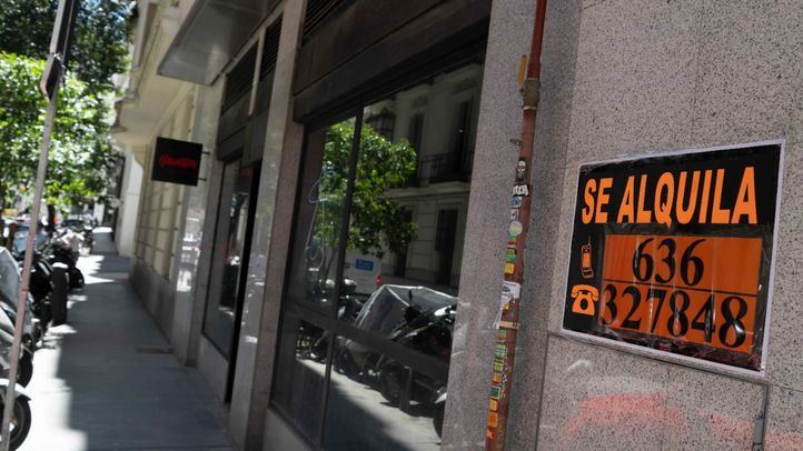 Cartel de 'Se alquila'