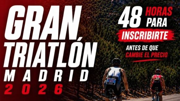 Madrid volverá a ser la capital del triatlón popular el próximo 20 de junio